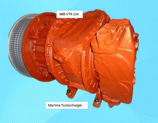 Turbocompressor de alta eficiência ABB VTR 214 Martine de 250 kW a 10000 kW