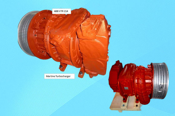 250 kW a 10000 kW ABB VTR 214 Martine Turbocompressor de alta potência